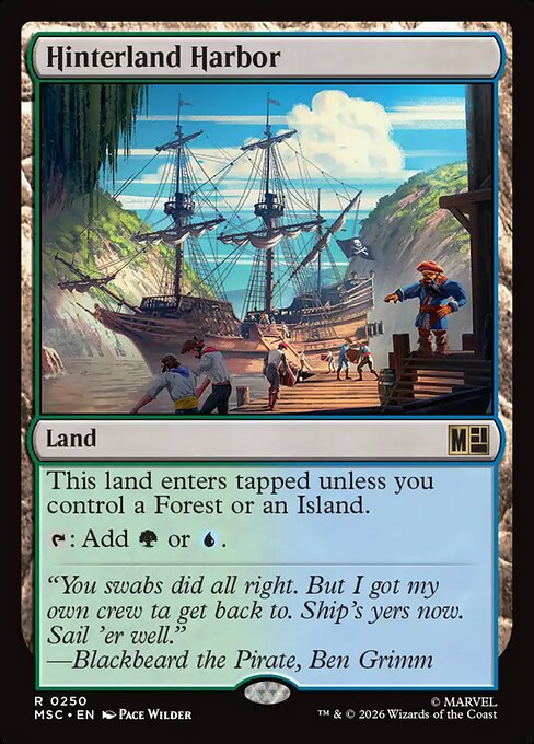 Hinterland Harbor Magic: The Gathering card