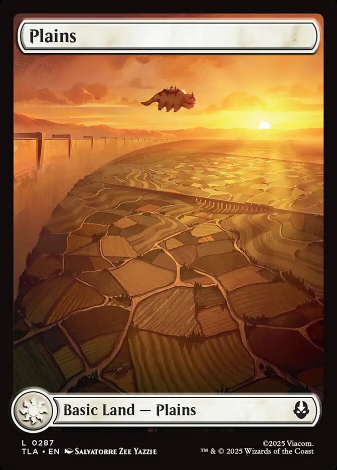 Plains Magic: The Gathering card