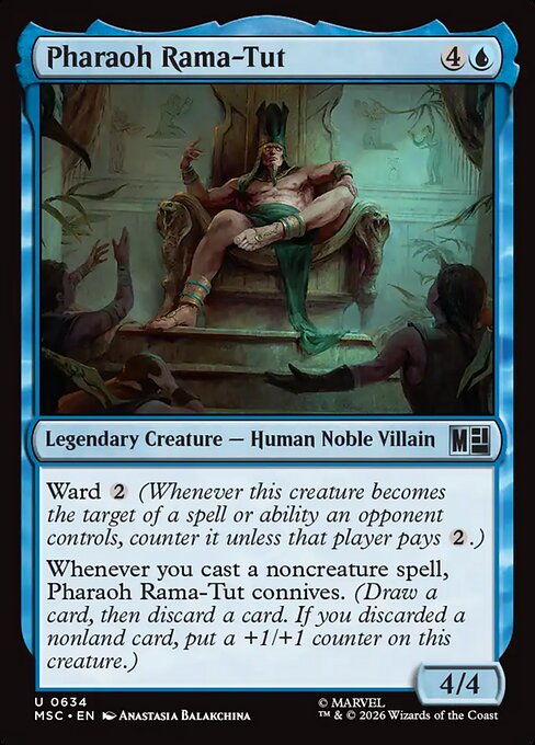 Pharaoh Rama-Tut Magic: The Gathering card