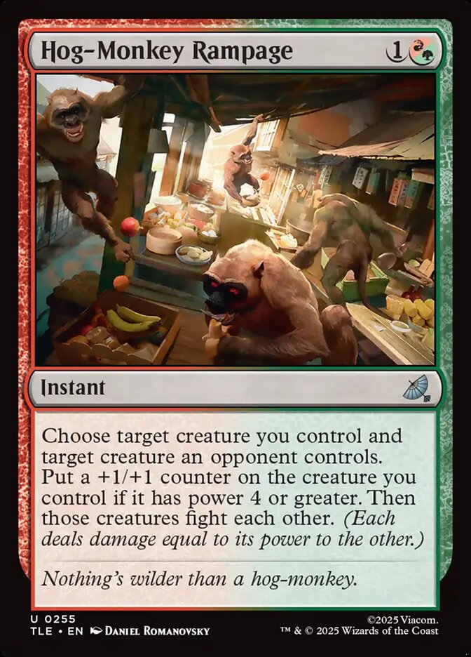Hog-Monkey Rampage card image