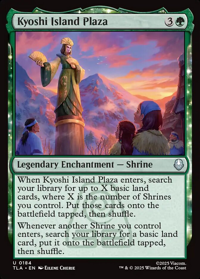 Kyoshi Island Plaza Magic: The Gathering card