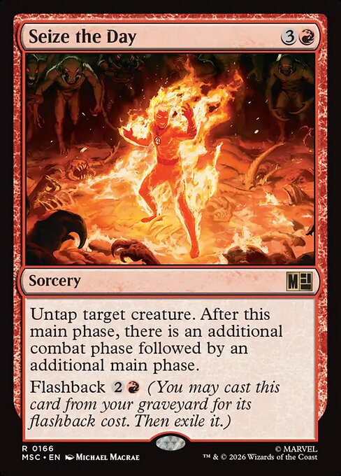 Seize the Day Magic: The Gathering card
