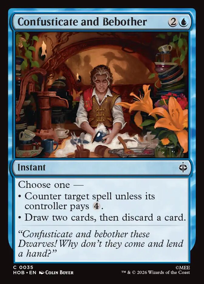 Confusticate and Bebother card image