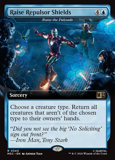 Raise the Palisade Magic: The Gathering card