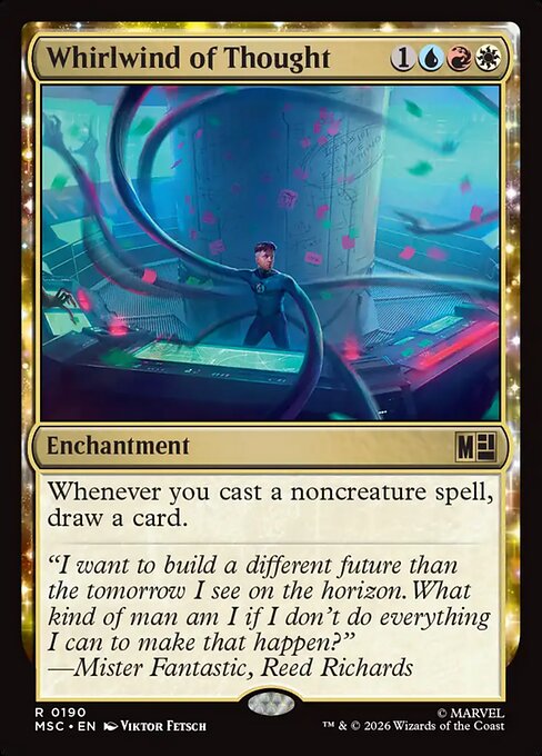 Whirlwind of Thought Magic: The Gathering card