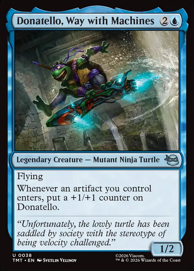 Donatello, Way with Machines card image