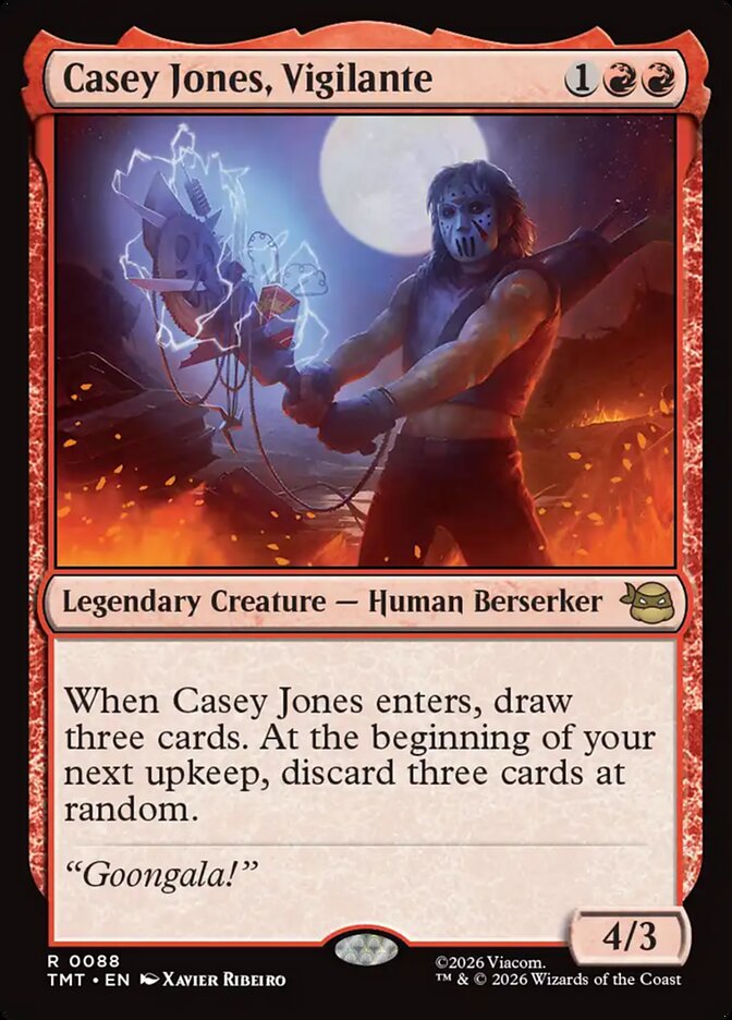 Casey Jones, Vigilante card image