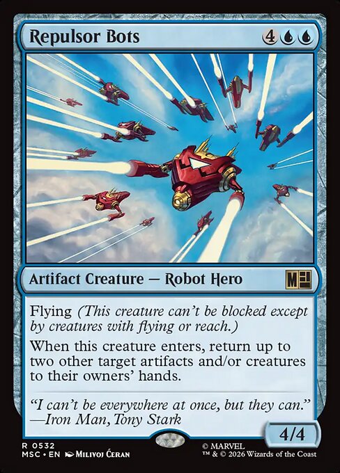Repulsor Bots Magic: The Gathering card