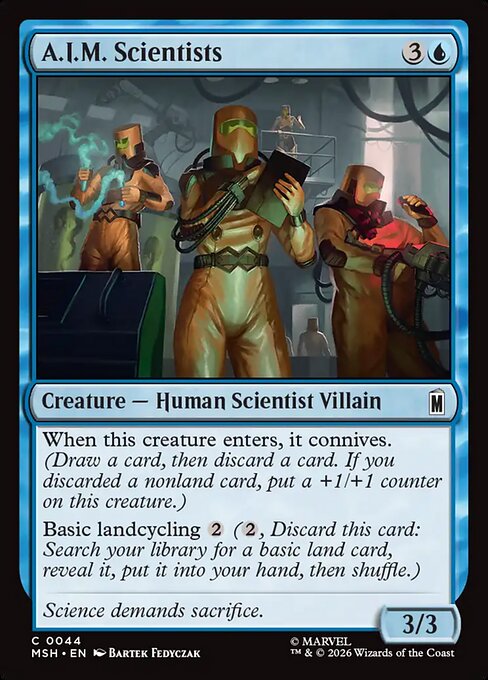 A.I.M. Scientists Magic: The Gathering card