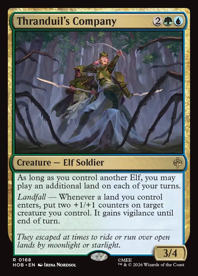 Thranduil's Company card image