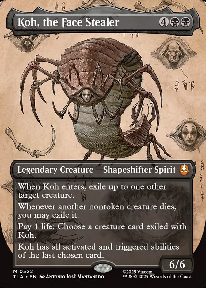 Koh, the Face Stealer Magic: The Gathering card