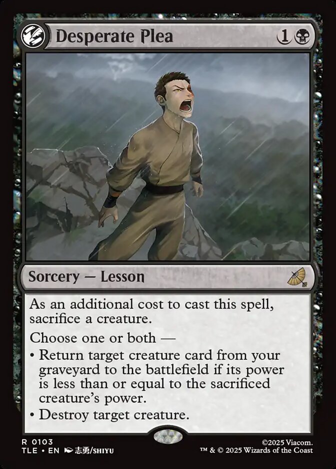 Desperate Plea card image