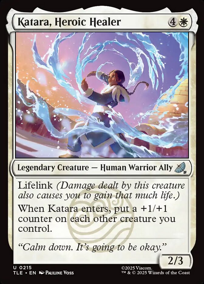 Katara, Heroic Healer card image