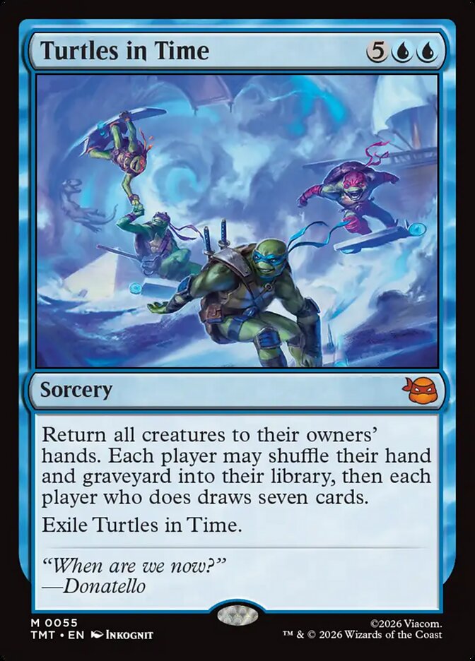 Turtles in Time card image