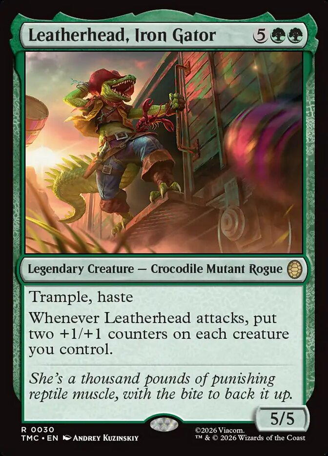 Leatherhead, Iron Gator card image