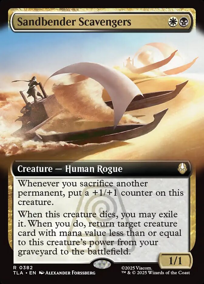 Sandbender Scavengers Magic: The Gathering card