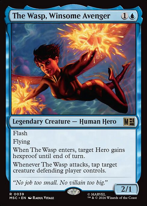 The Wasp, Winsome Avenger Magic: The Gathering card