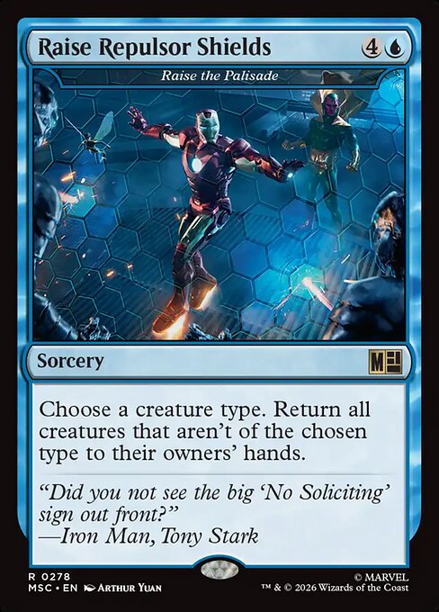 Raise the Palisade Magic: The Gathering card