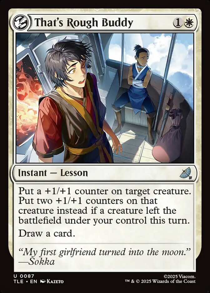 That's Rough Buddy card image