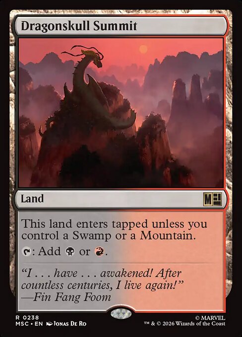 Dragonskull Summit Magic: The Gathering card