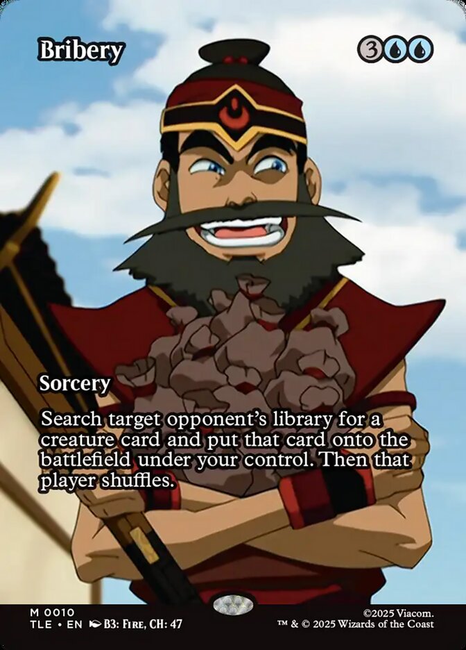 Bribery card image
