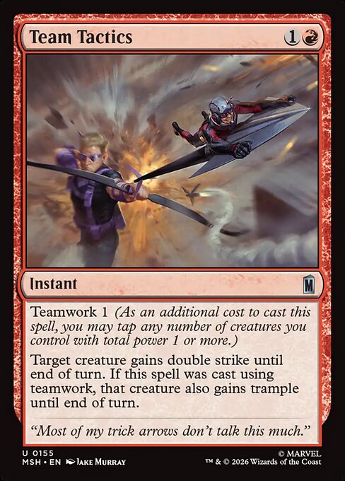 Team Tactics Magic: The Gathering card