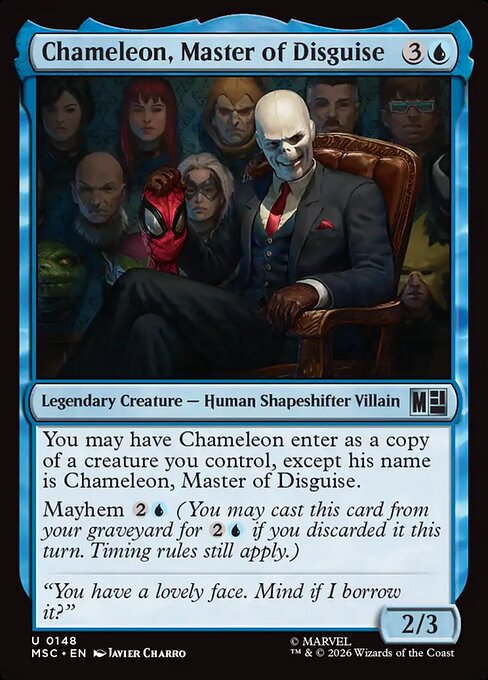 Chameleon, Master of Disguise Magic: The Gathering card
