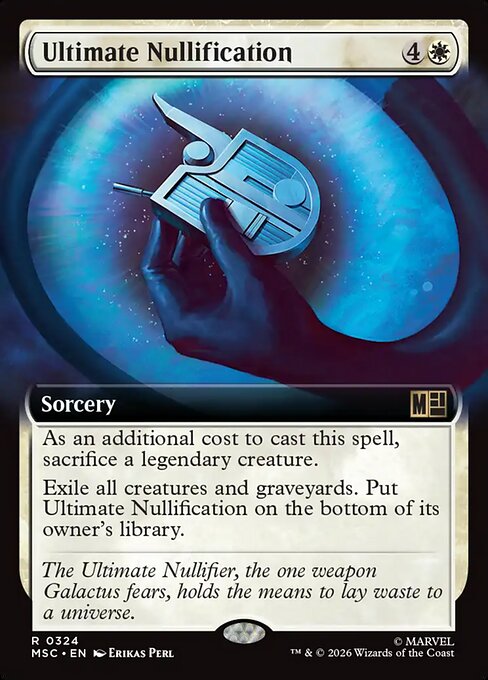 Ultimate Nullification Magic: The Gathering card