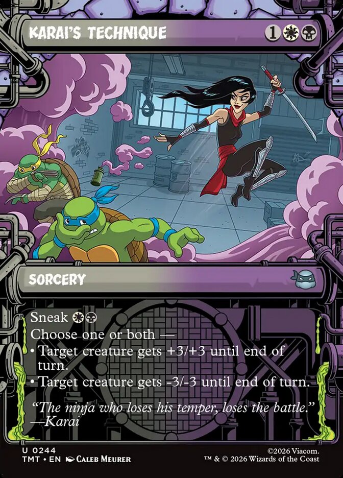 Karai's Technique card image