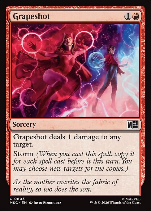Grapeshot Magic: The Gathering card