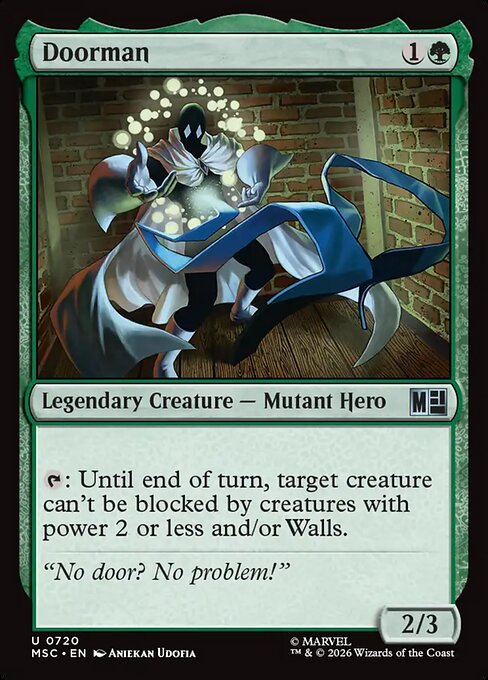 Doorman Magic: The Gathering card