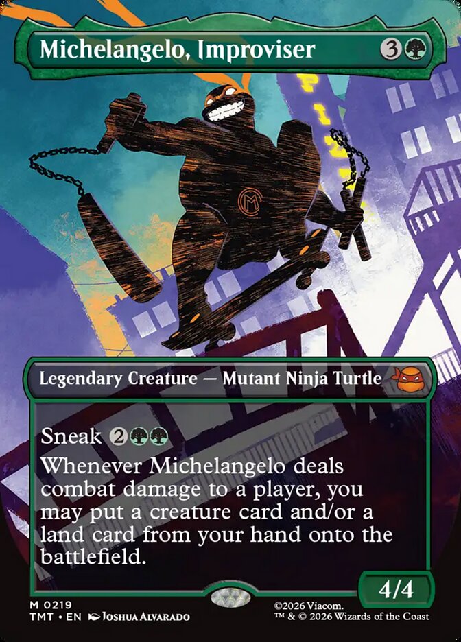 Michelangelo, Improviser card image