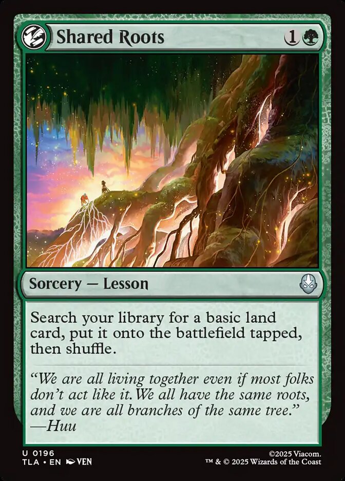 Shared Roots Magic: The Gathering card