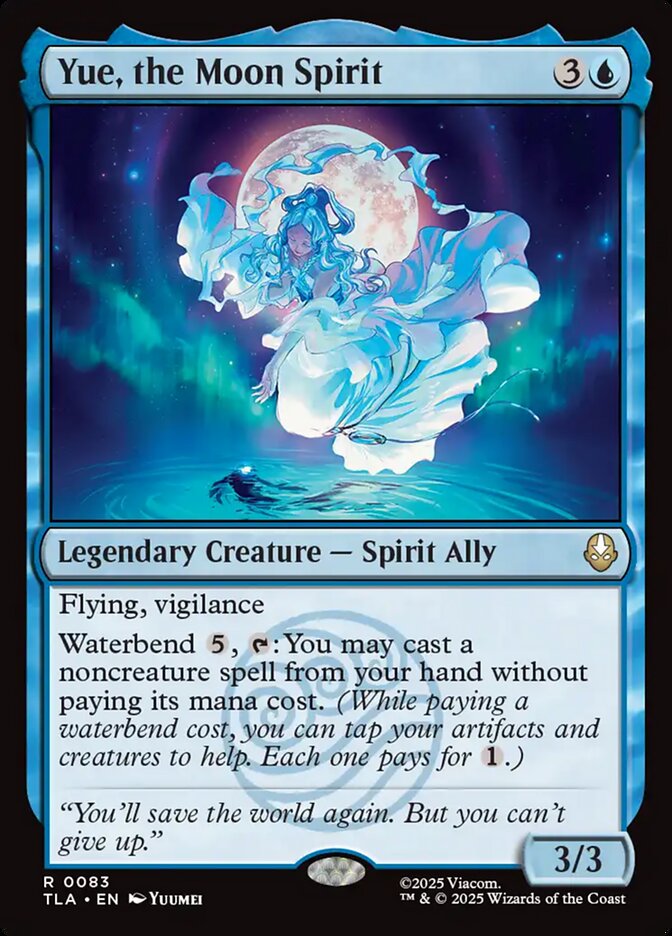 Yue, the Moon Spirit Magic: The Gathering card