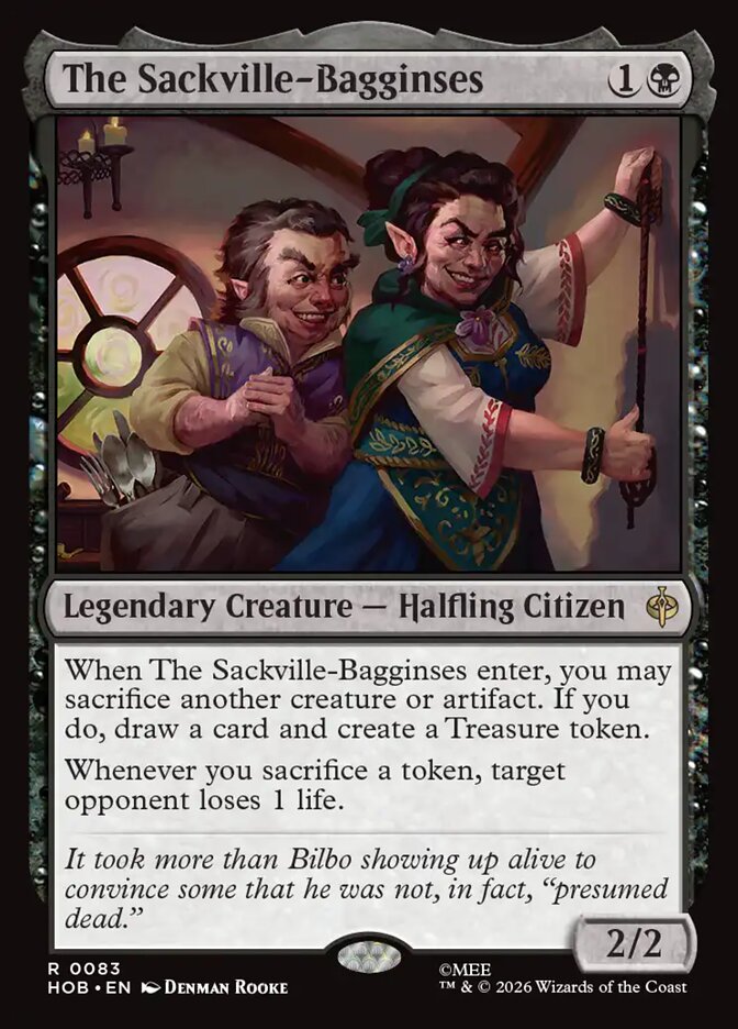 The Sackville-Bagginses card image