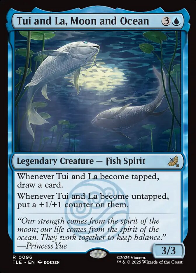 Tui and La, Moon and Ocean card image
