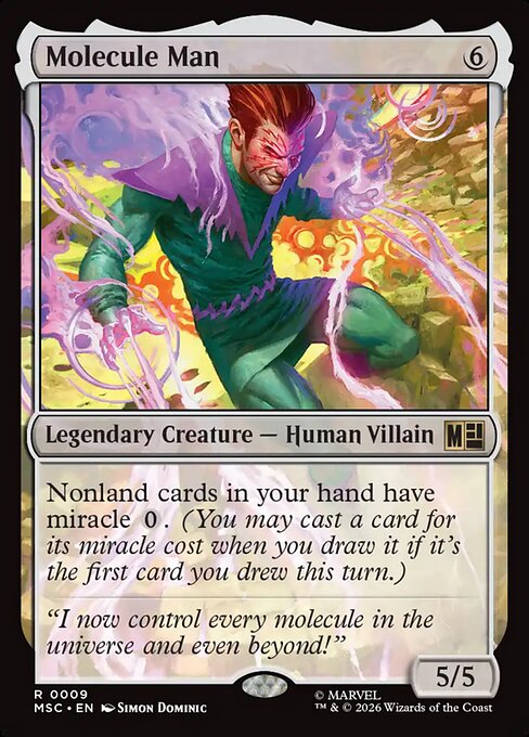 Molecule Man Magic: The Gathering card