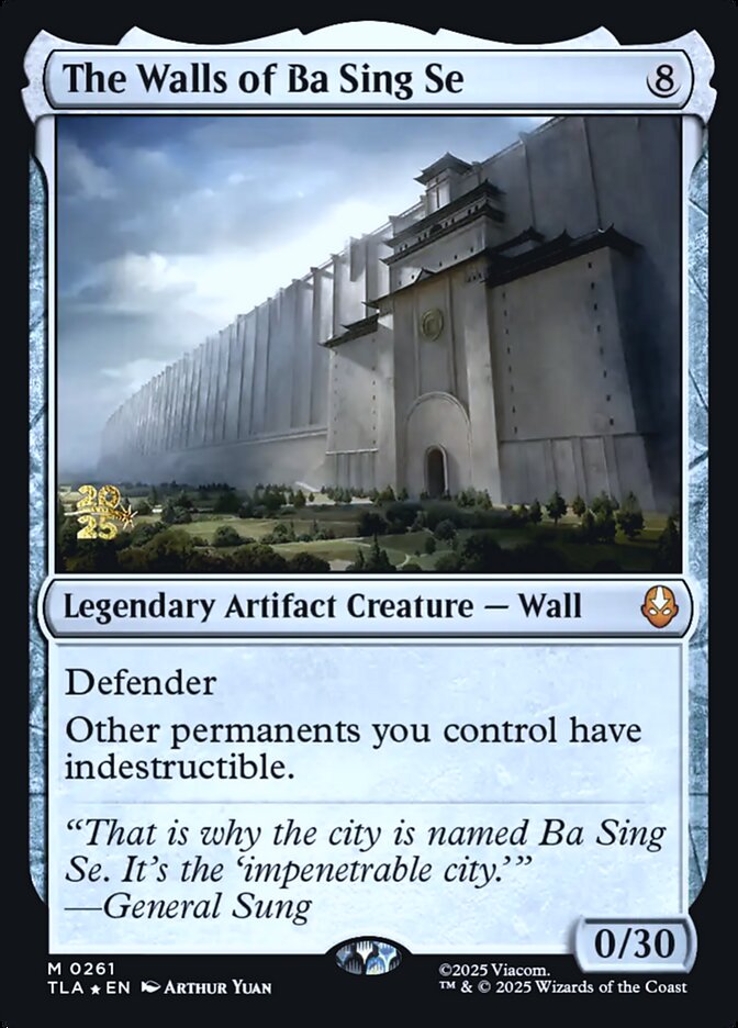 The Walls of Ba Sing Se card image