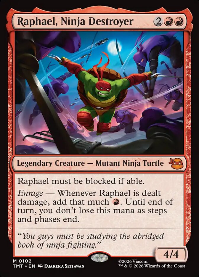 Raphael, Ninja Destroyer card image