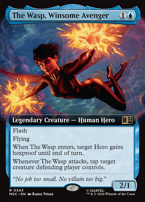 The Wasp, Winsome Avenger Magic: The Gathering card