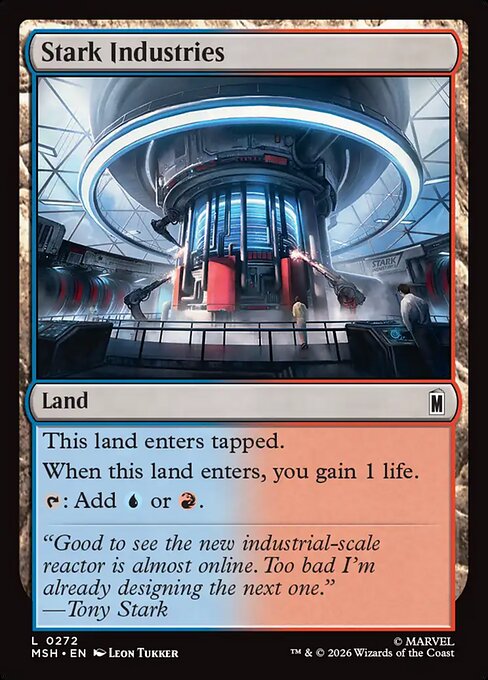 Stark Industries Magic: The Gathering card