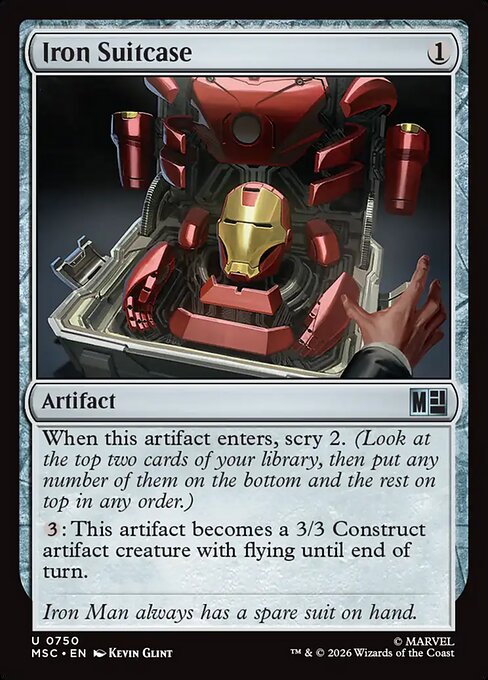 Iron Suitcase Magic: The Gathering card