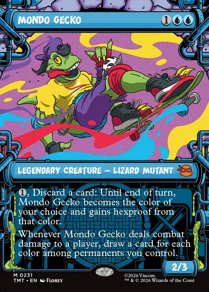 Mondo Gecko card image