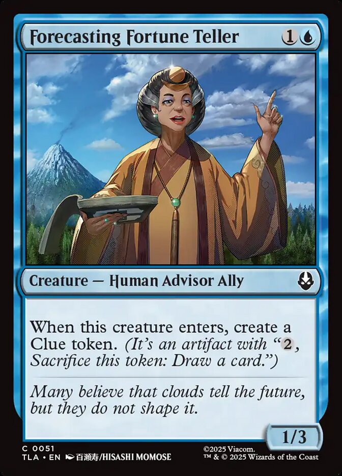 Forecasting Fortune Teller (Avatar: The Last Airbender)