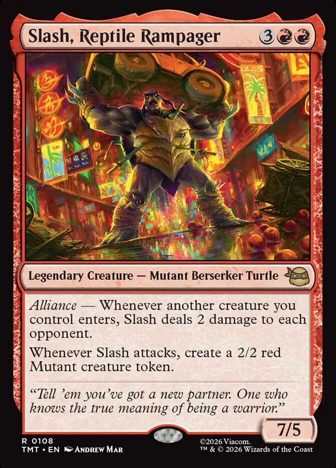 Slash, Reptile Rampager card image