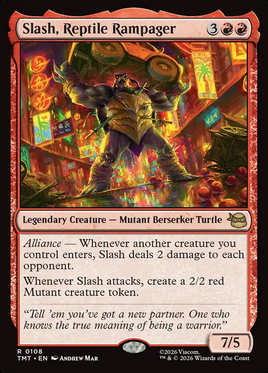 Slash, Reptile Rampager card image
