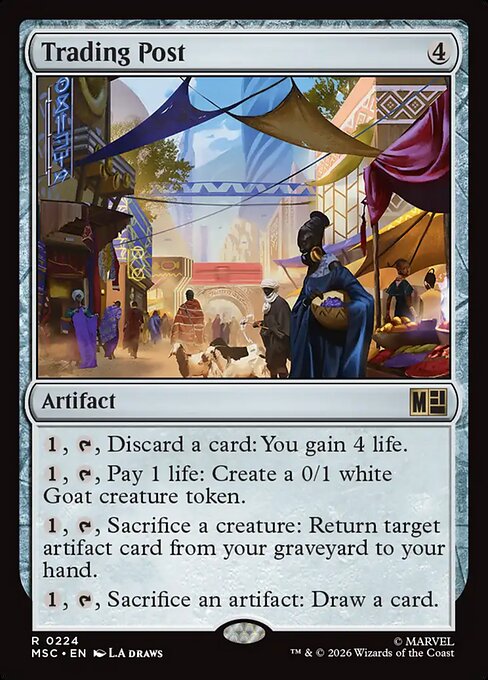 Trading Post Magic: The Gathering card