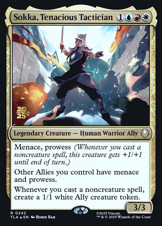Sokka, Tenacious Tactician card image