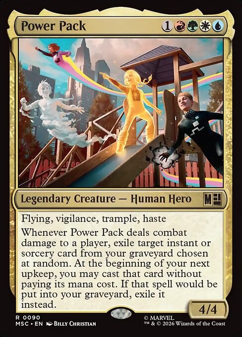 Power Pack Magic: The Gathering card