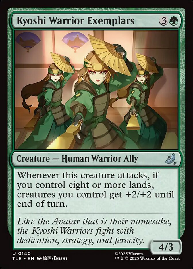 Kyoshi Warrior Exemplars card image
